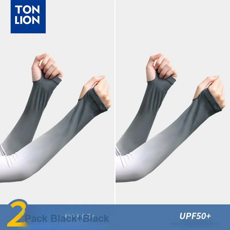 Tonlion Polyamide Sun Protection Sleeves Unisex-11