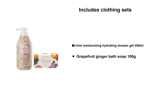 Cath Kidston Орхидея Шампунь Гель Мыло Наборы для ухода Soothing Skin Преимущества 100г+450мл