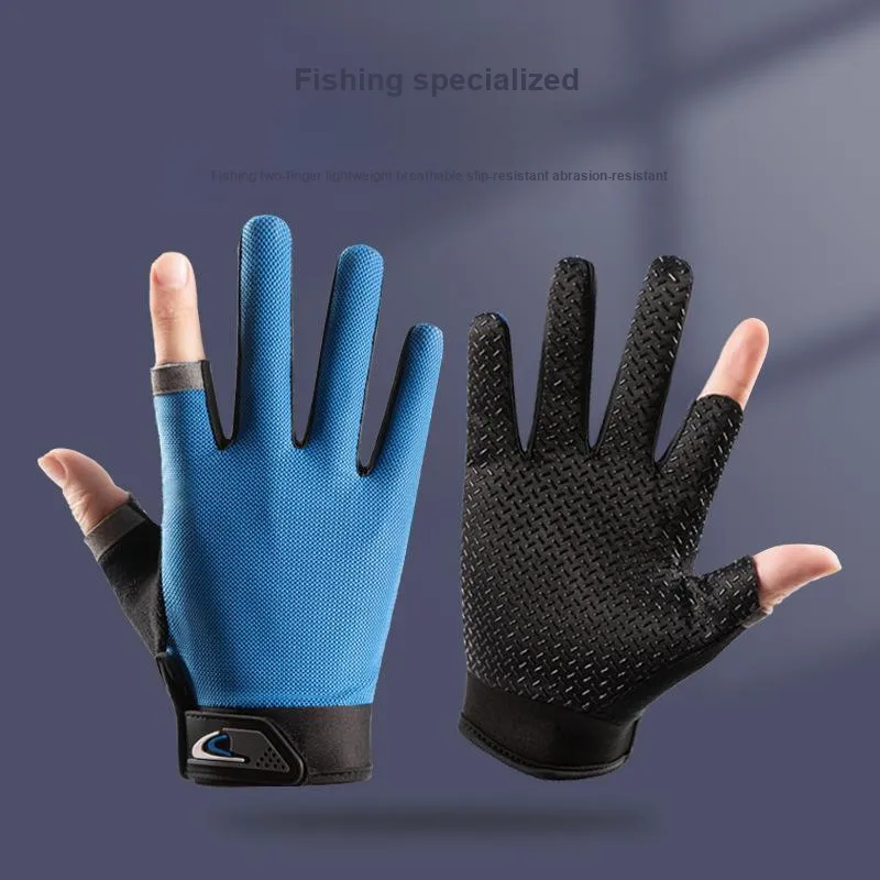 CARDANRO Elastane Fishing Gloves Men's-1