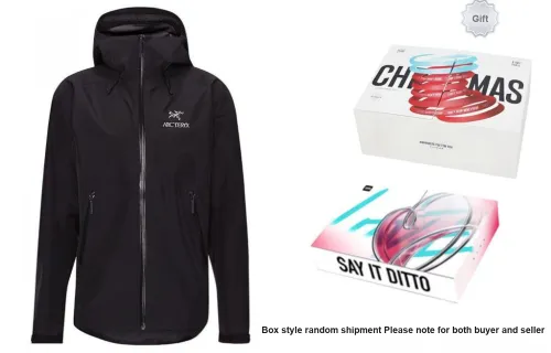 Arcteryx BETA LT Outdoor Hiking Water Resistant Windproof Breathable Windbreaker Jacket Men's Gift Box Set