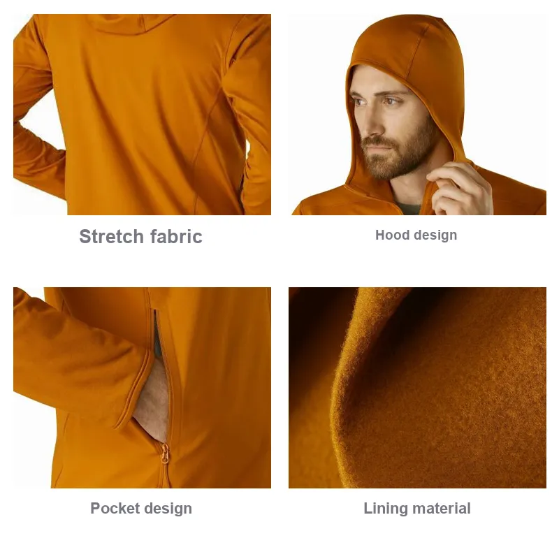 Arcteryx Kyanite Series Windproof Windbreaker Jacket Men's Fall-8