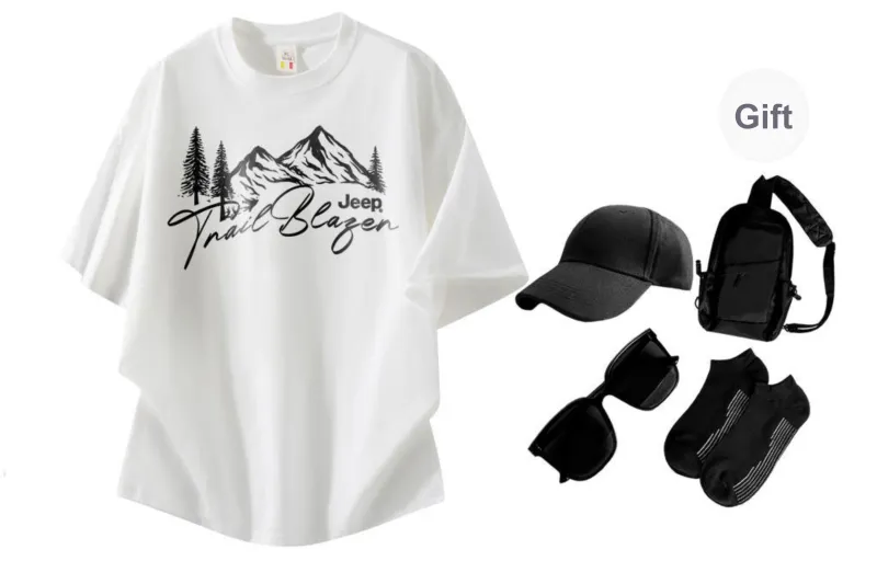 Jeep T Shirt Unisex Includes Free Travel Set-6
