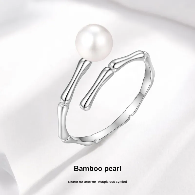 LAOMIAO Freshwater Pearl Rings Women's-2