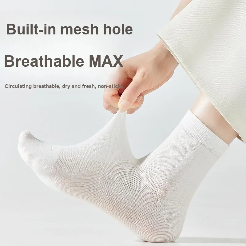 MIIOW Mid Calf Socks Women's 10 Pack-3