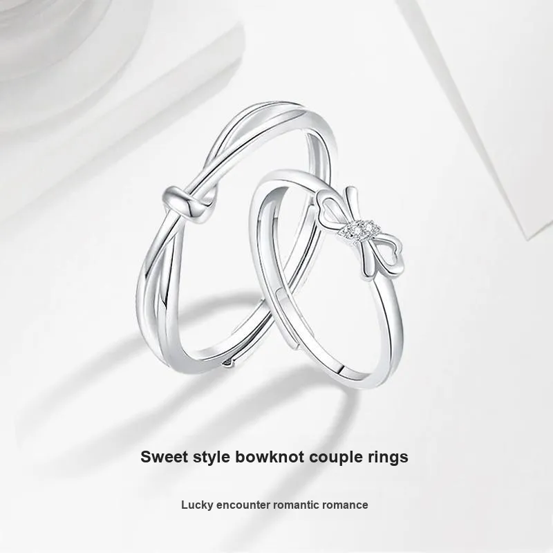MISS TOOYA S999 Fine Silver Rings Unisex-1
