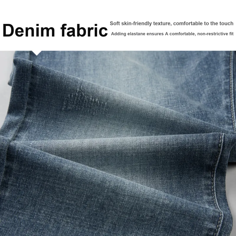 HLA Jeans Men Blue Gray Denim Gradient Medium 21-5