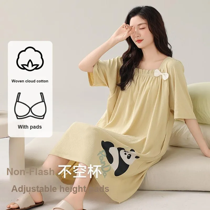 MADALLO Women's Nightgowns-1