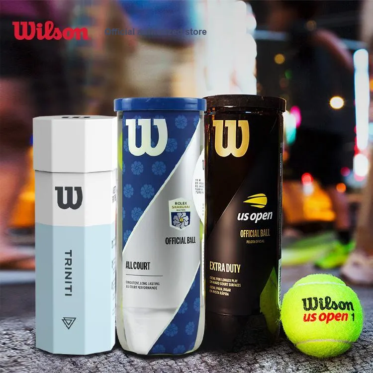 Wilson WR8214101001 Tennis Balls Blend Wool Match Ball Competition-1