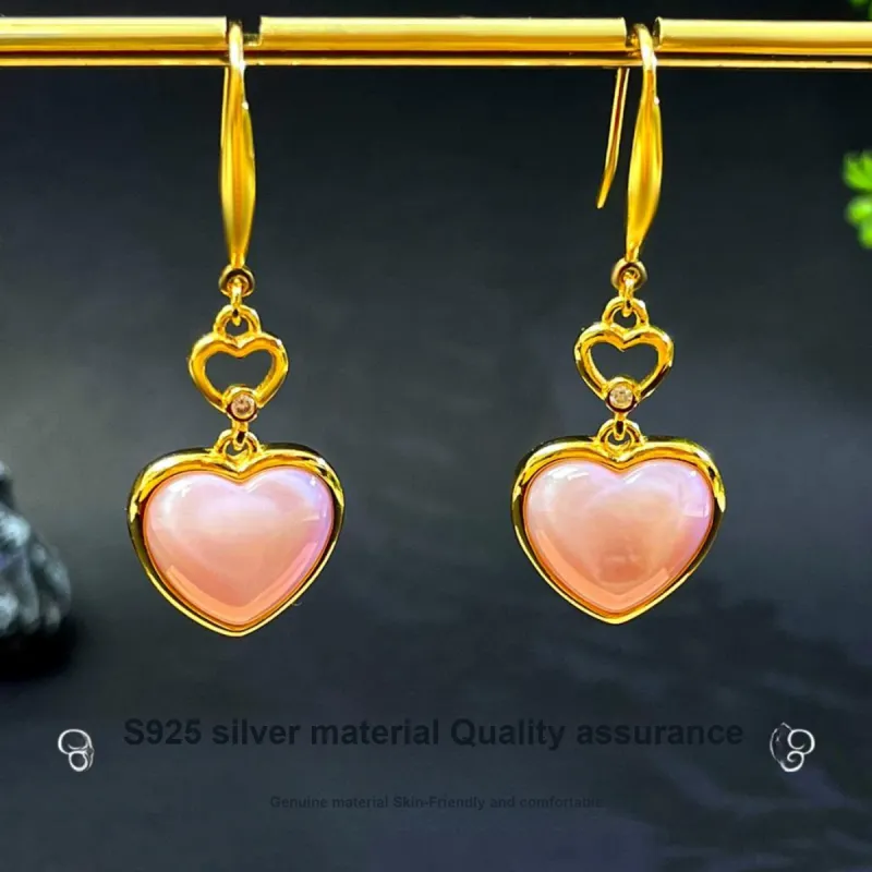COISE 925 Sterling Silver Earrings Women's-1