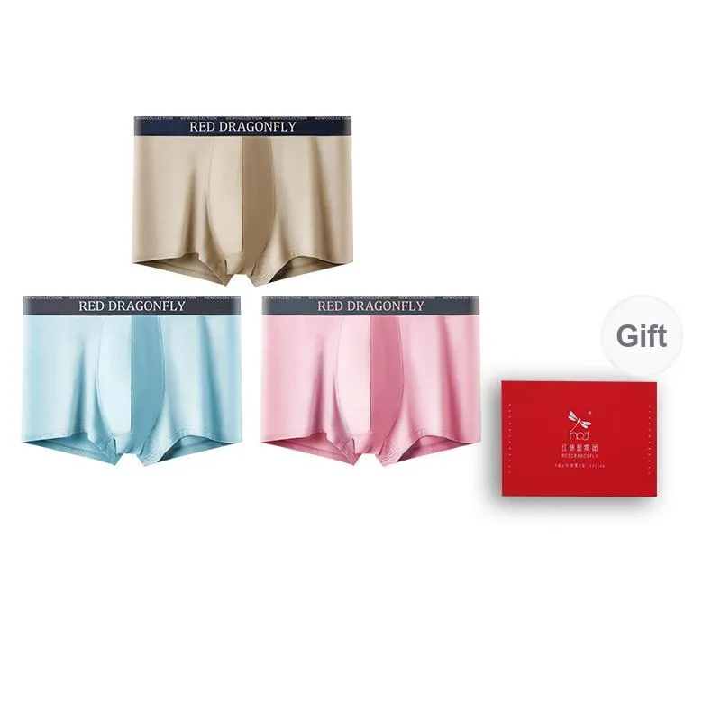 RED DRAGONFLY Underpants Men's 3 Pack Gift Box Set-12