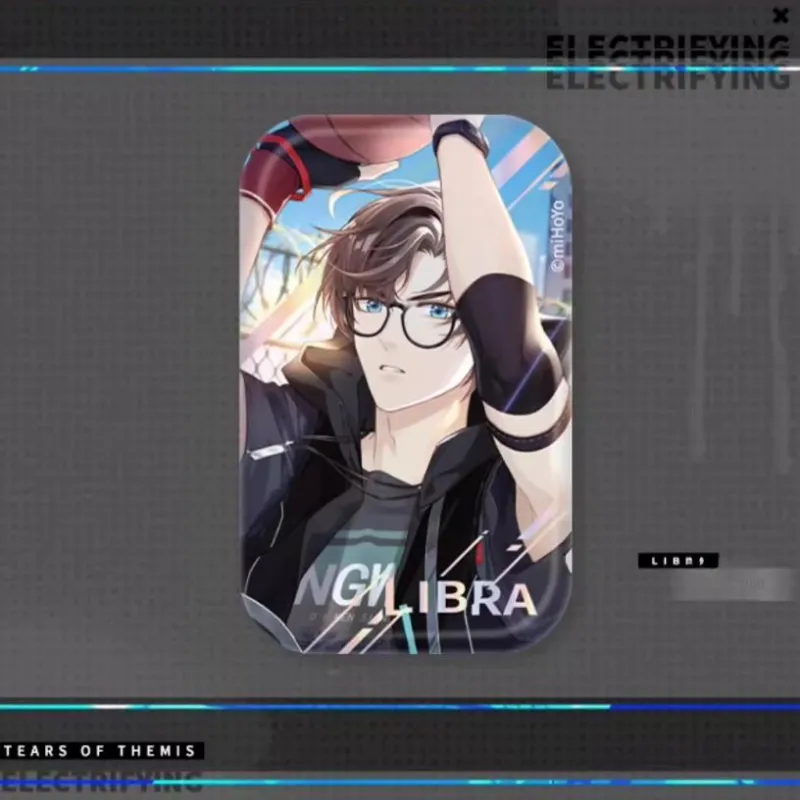 MIHOYO Tears Of Themis, Artem Wing Energetic Trendy Night Collection Badges-3