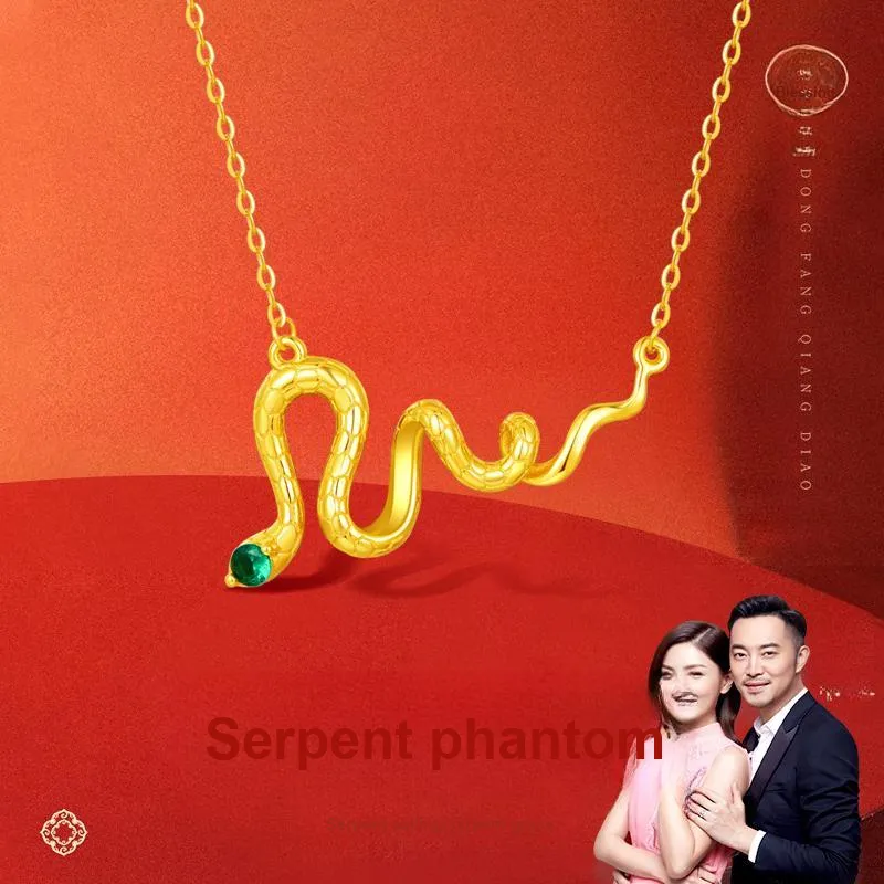 JINLIUFUJIXIANG S925 Silver Necklaces Women's-1