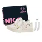 White (Shoe Box+Socks)