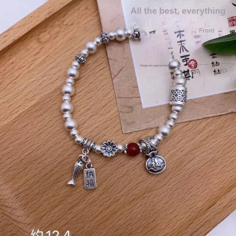 Stone Edge Poly 999 Fine Silver Bracelets Women's-4