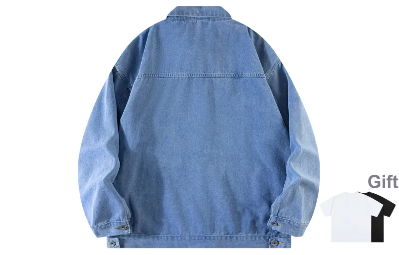 RCTAMY Denim Jackets Unisex-1