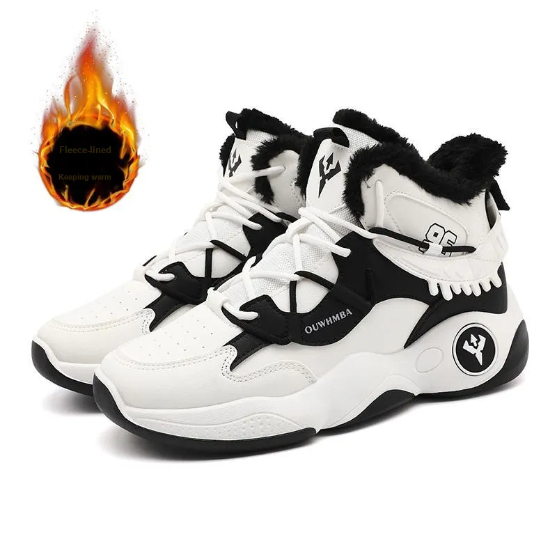 OUWENHEIMANBA Cushioning Coverage Rebound Height Increase Abrasion Resistant Breathable High Top Basketball Shoes Men's-13