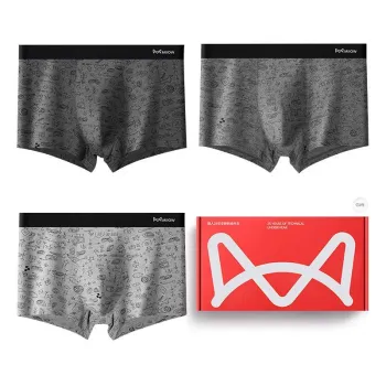 MIIOW Underpants Gift Box Set Men's 3 Pack