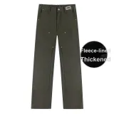 Army Green Fleece Lined