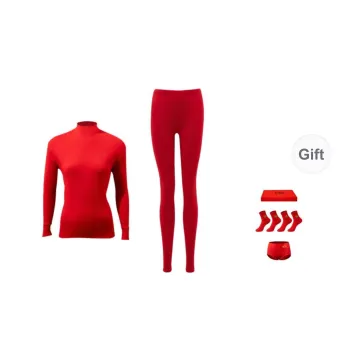 H YXIANG Thermal Set Women's Red