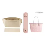 City33 Lipstick Pink Shoulder Pads+Beige Liner+Beige Base Pad