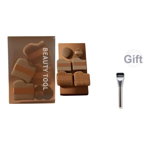 XUNFUJI Шоколад Розовый Основа Легко наносится Не пылиный Гладкий для макияжа