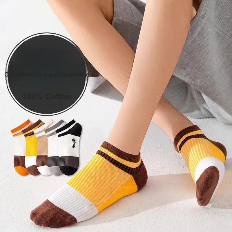 Taste The Color Ankle Socks Men's 5 Pack-1