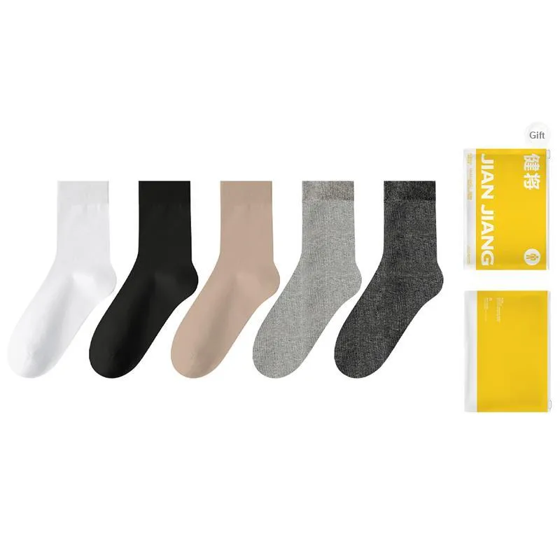 Master Mid Calf Socks Men's Shopping Bag Combo Set-26