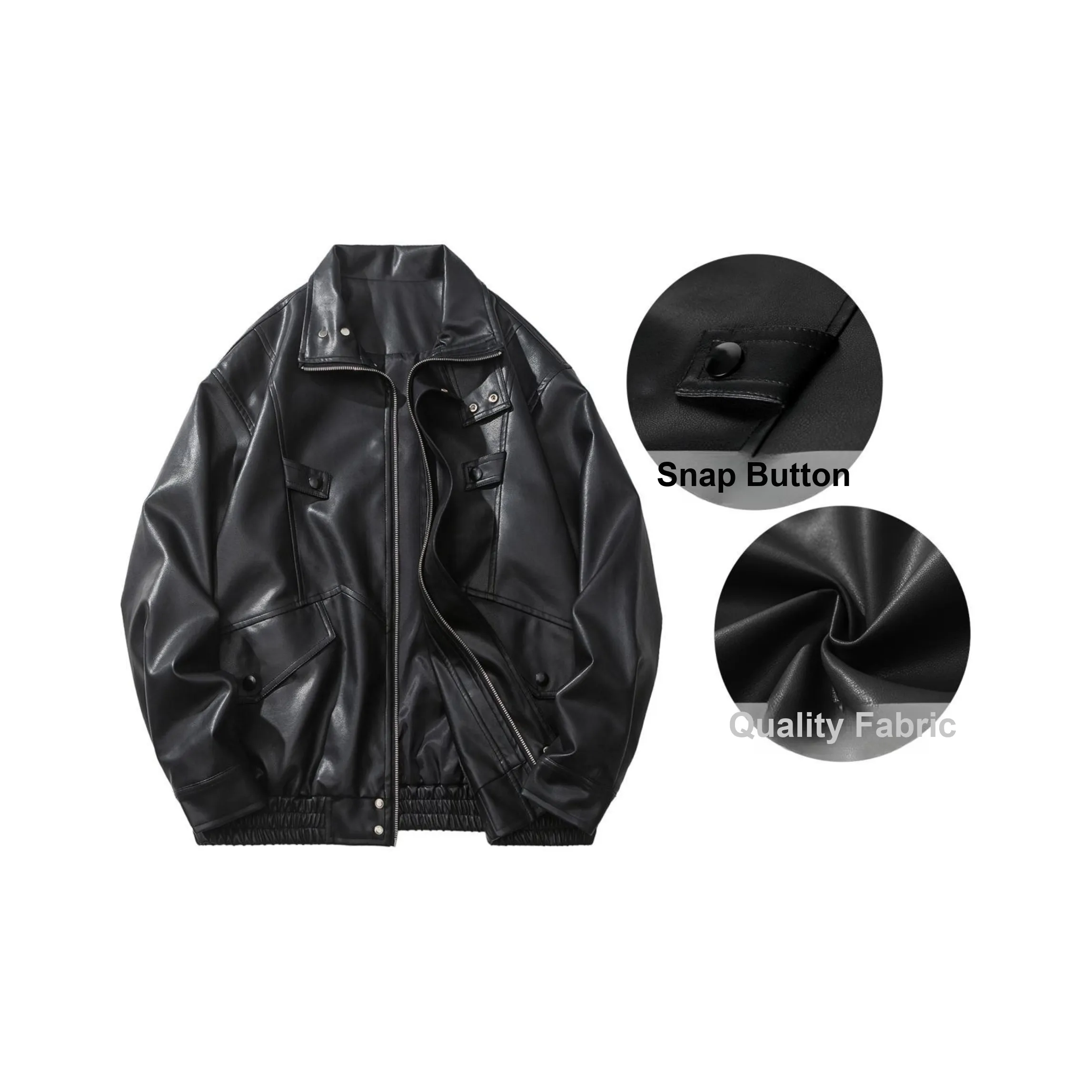 No Tears Leather Jackets Unisex