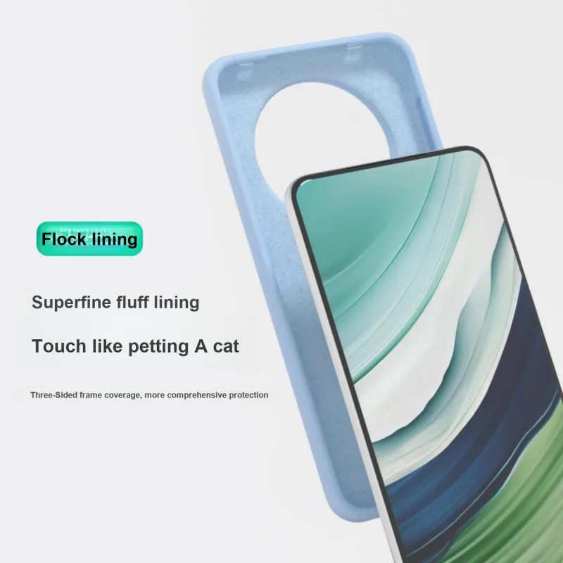 Record Star PC Material Magnetic Impact Resistant Phone Cases Compatibility Huawei Mate 60 Pro Girlish-4