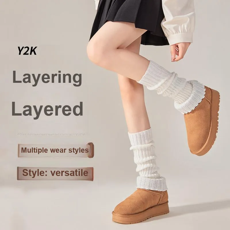 MIIOW Trend Party Series Knee High Socks Women's 5 Pack-5