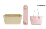 [Two-Piece Set]Pink Shoulder Pads+Beige Liner