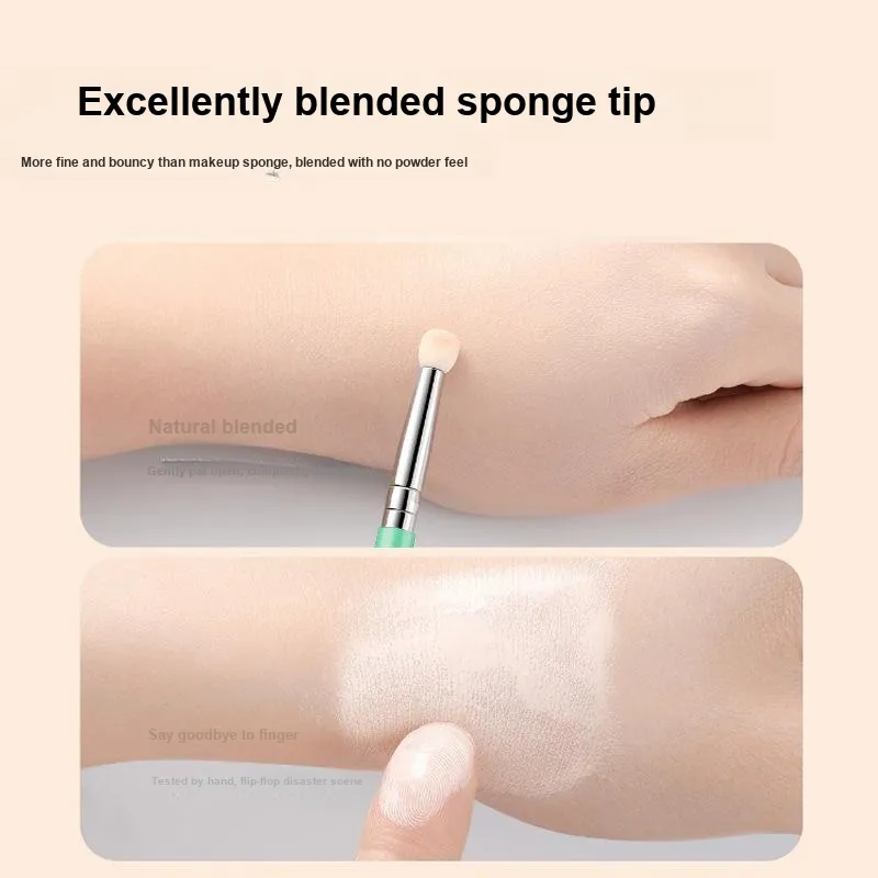 Oukaiman Dual Head Concealer Brush Bristles-2