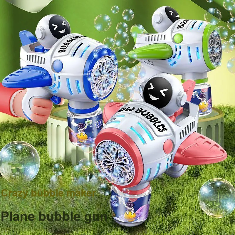 Lezhi By Me Space Handheld Astronaut Fully Automatic Leak Proof Toy Bubble Machines-2