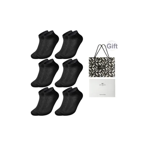SEPTWOLVES Низкие носки Мужские 6 пар подарочная коробка упаковано
