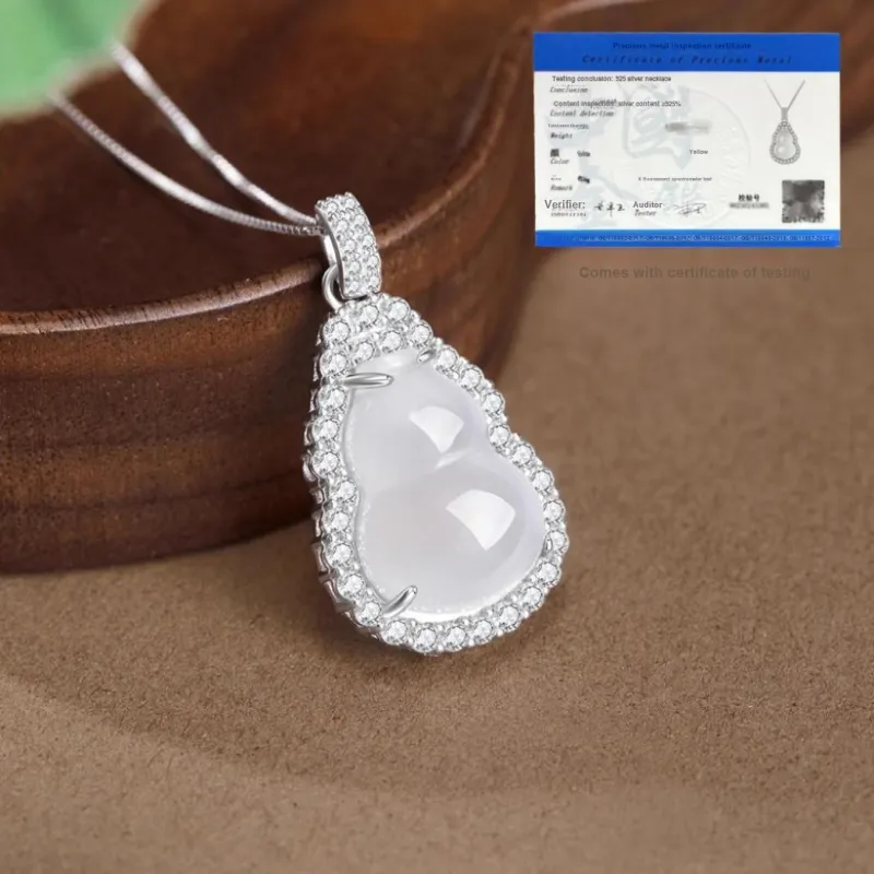 Lang Wind Agate Necklaces Women's-1