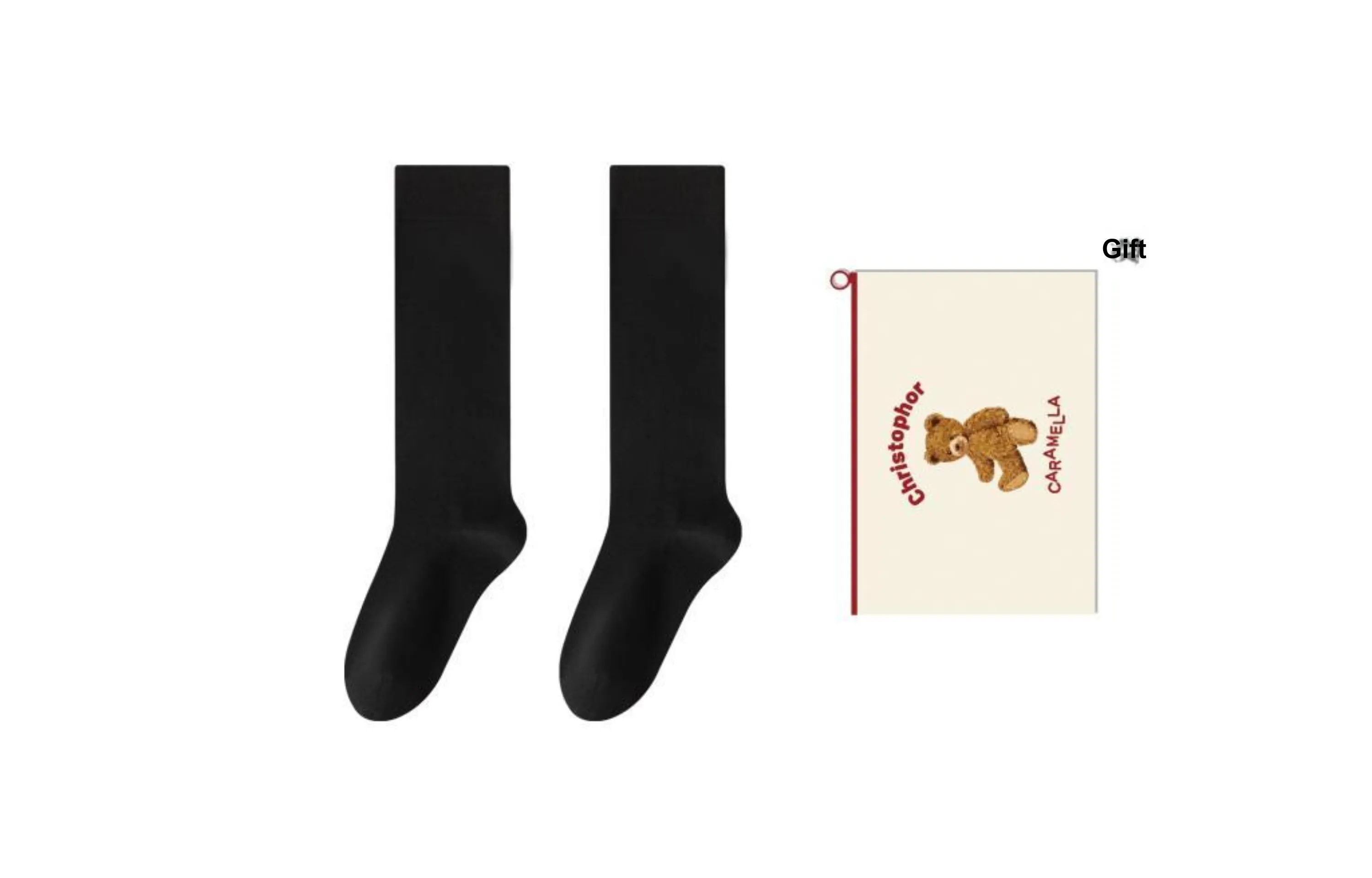 Caramella Knee High Socks Women's Box 1 Pack
