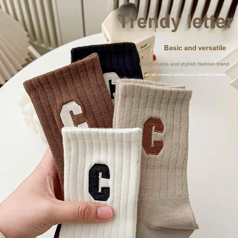 Lan Miao Mid Calf Socks Women's 10 Pack-11