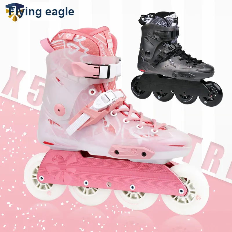 FLYING EAGLE Inline Skates Unisex Coral Pink-1