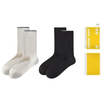 Master Mid Calf Socks Women's Shopping Bag Combo Set