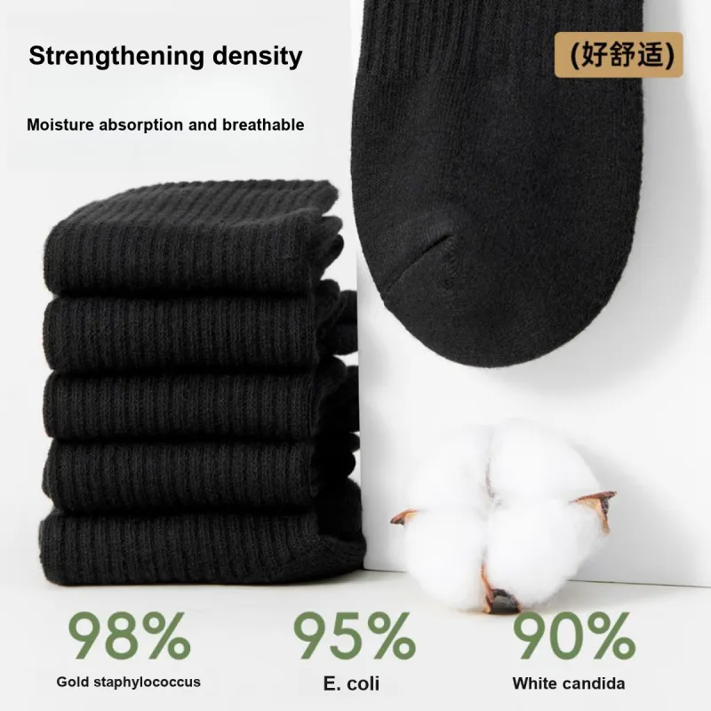 ZEROIN Mid Calf Socks Unisex Box 4 Pack-7