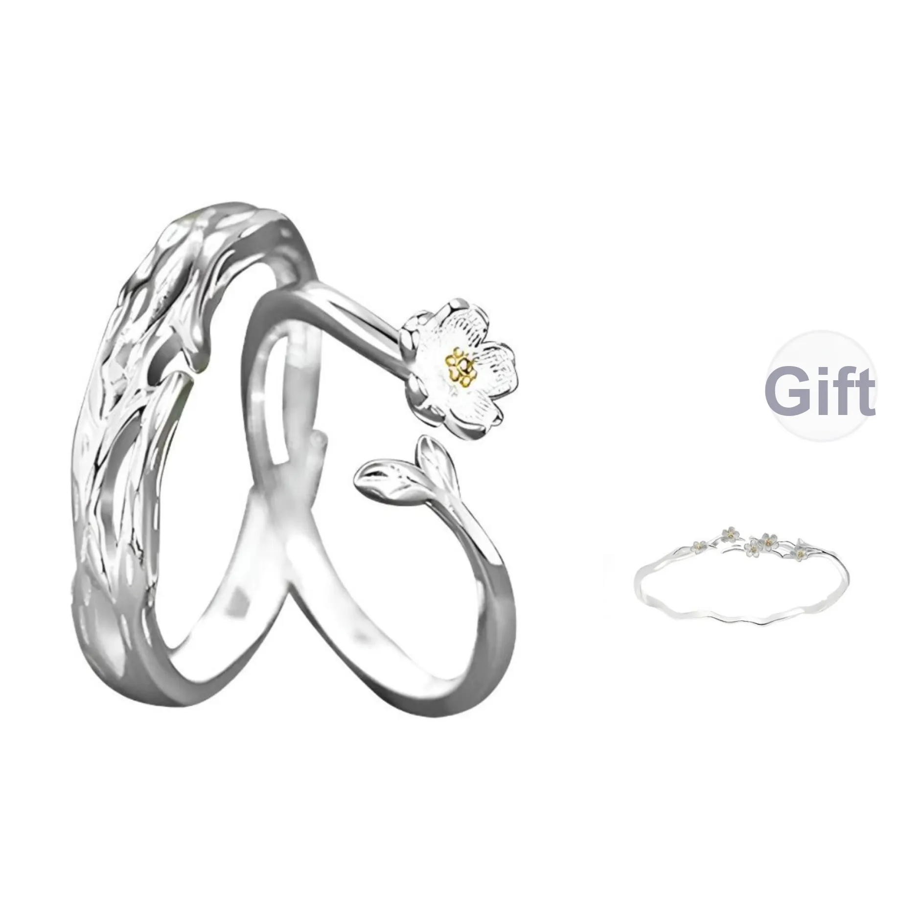 GUDUD Сплав Кольца Унисекс