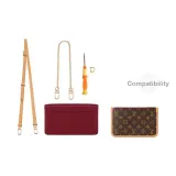 Compatibility Carryall Small[Cow Leather Shoulder Strap Crossbody]Sub-Bag Set
