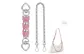 Pink Butterfly+Decorative Chain