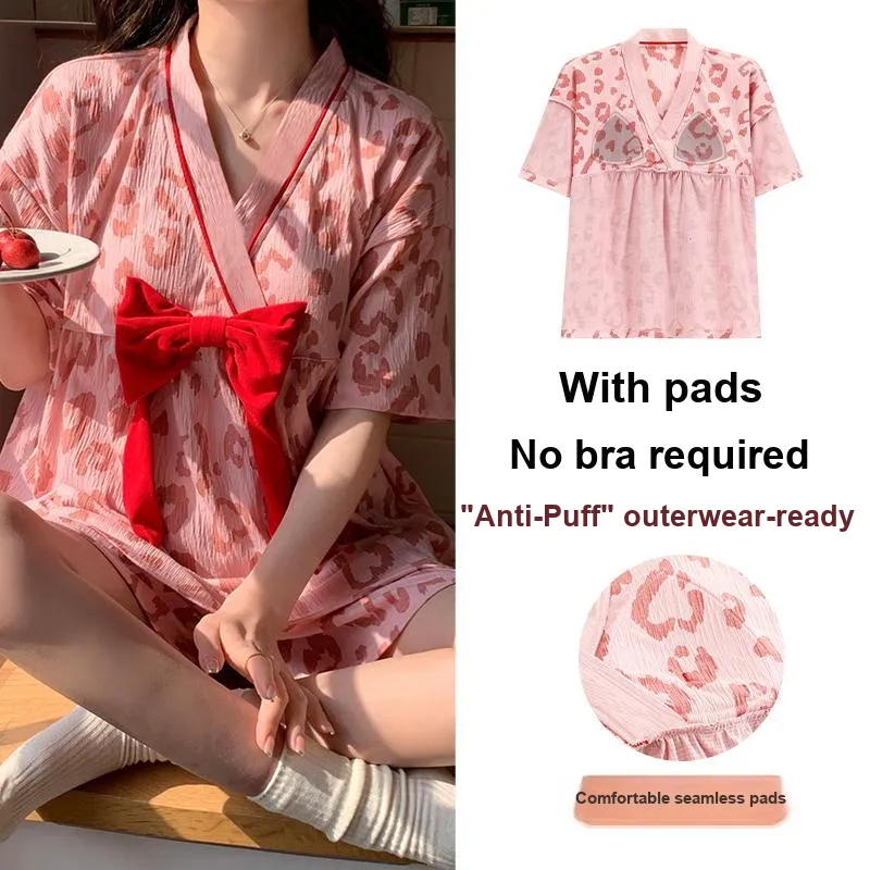 Mulong Family Pajama Set Women's Rose Red-6