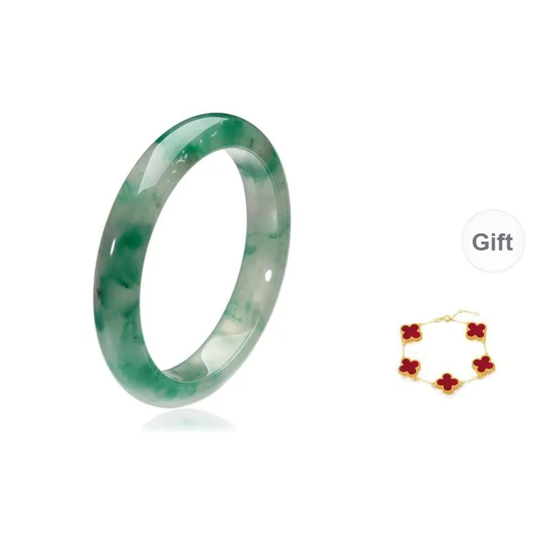 XIBAOCHUNHUA African Emerald Bangles Women's-13