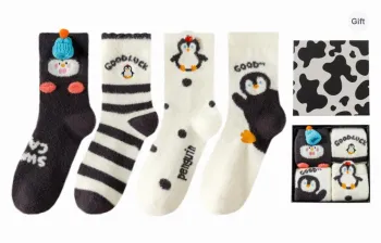 Caramella Mid Calf Socks Women's Box 4 Pack