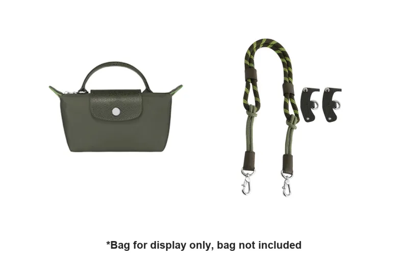Luxury Care Artisan Workshop Cow Leather, Textile Straps Ropes Bag Strap Women's Multicolor-20