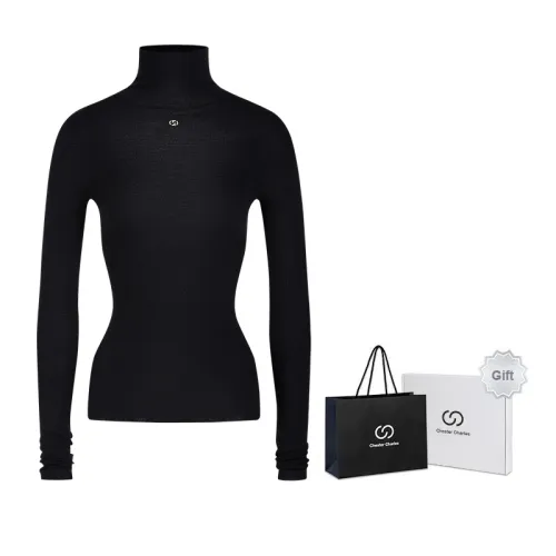 Chester Charles Cashmere Sweater Women's Black