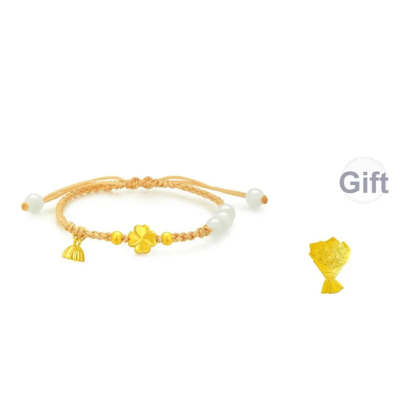ZSY Hetian Jade Bracelets Pale Greenish White Jade Women's-0
