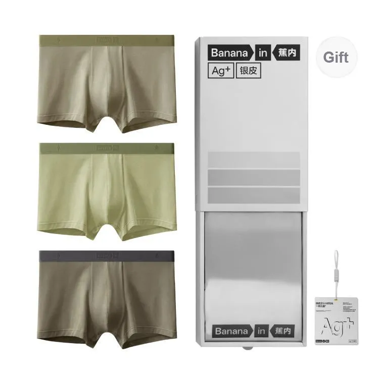 Bananain Boxer Shorts Men's 3 Pieces 6 Pieces Of Packing-8